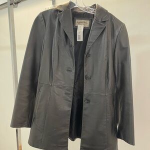 Sonoma Genuine Leather Jacket in Black